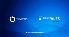 Desktop Screenshot of nemetz.sk